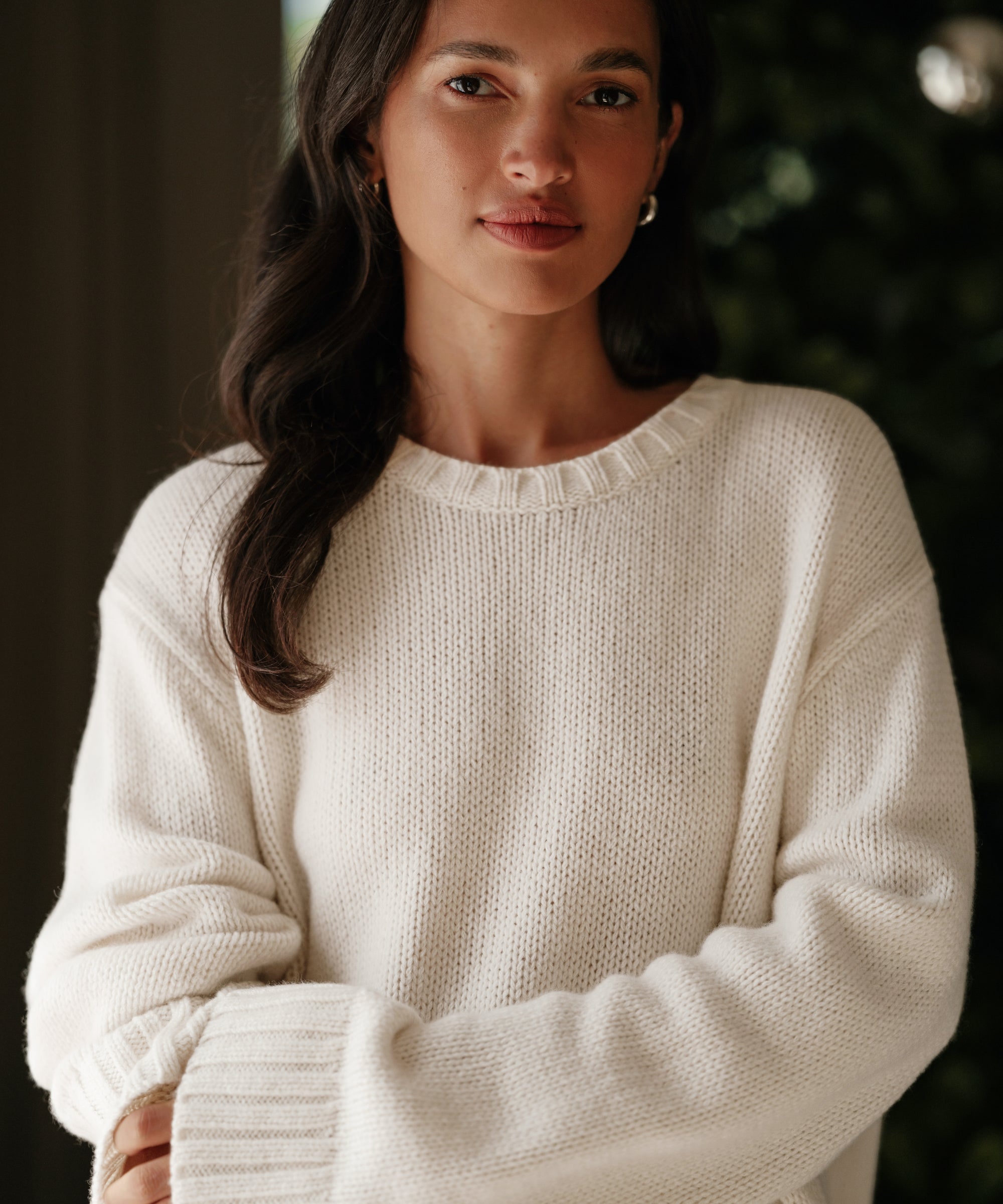 Cashmere Amelia Crewneck – Jenni Kayne