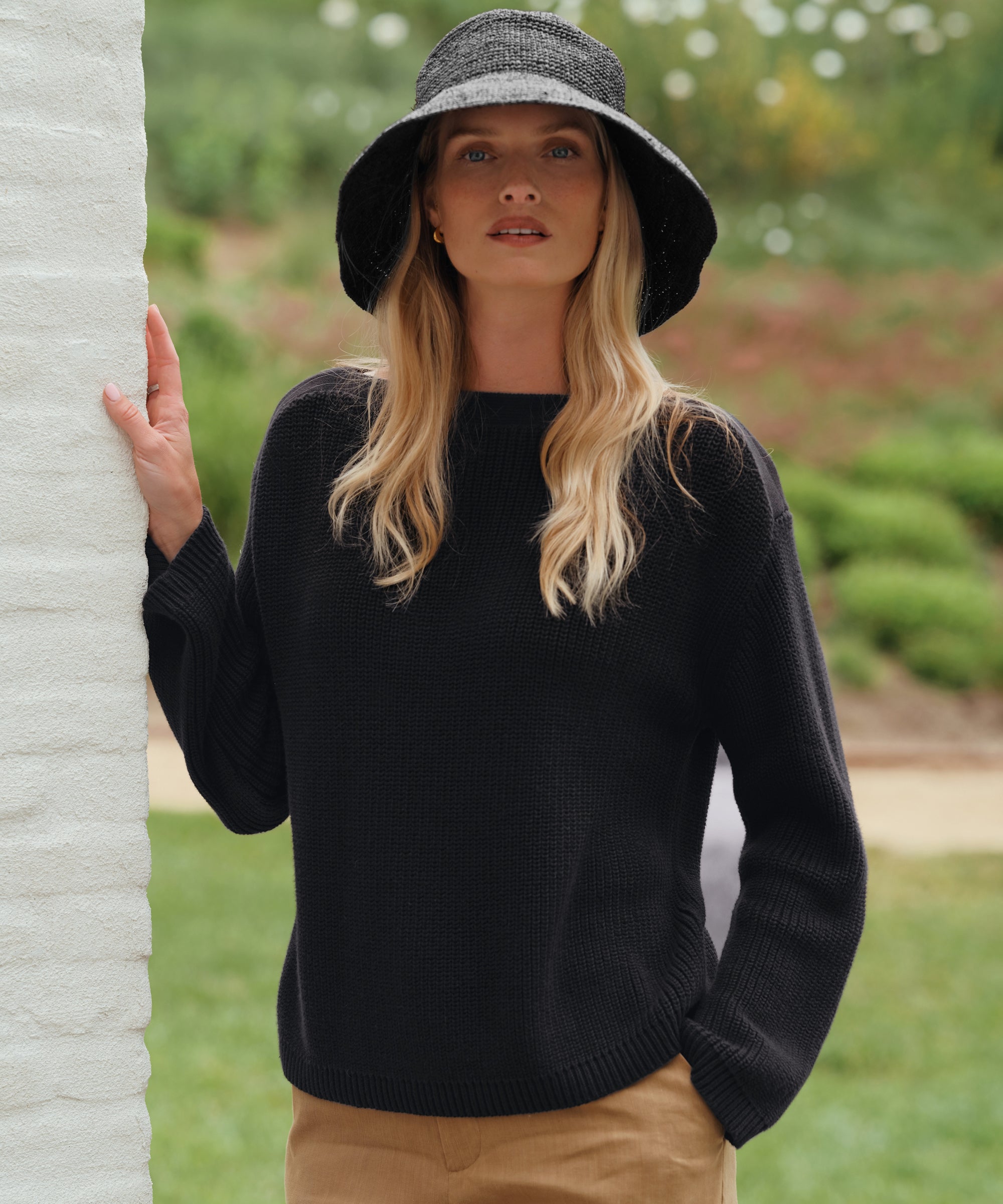 Jenni Kayne Women's Charlie V-Neck Sweater