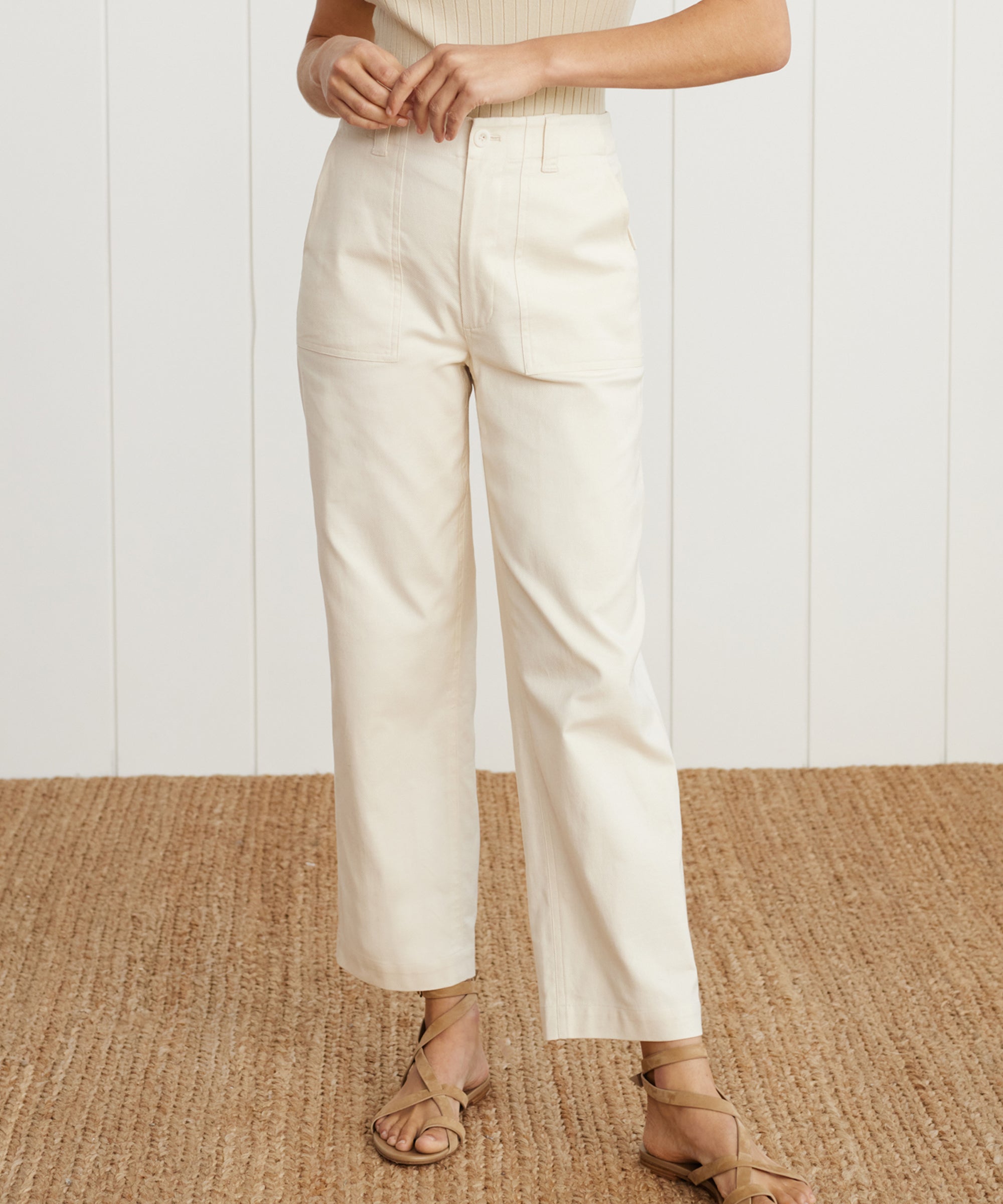 Linen Pants Cream - Cream