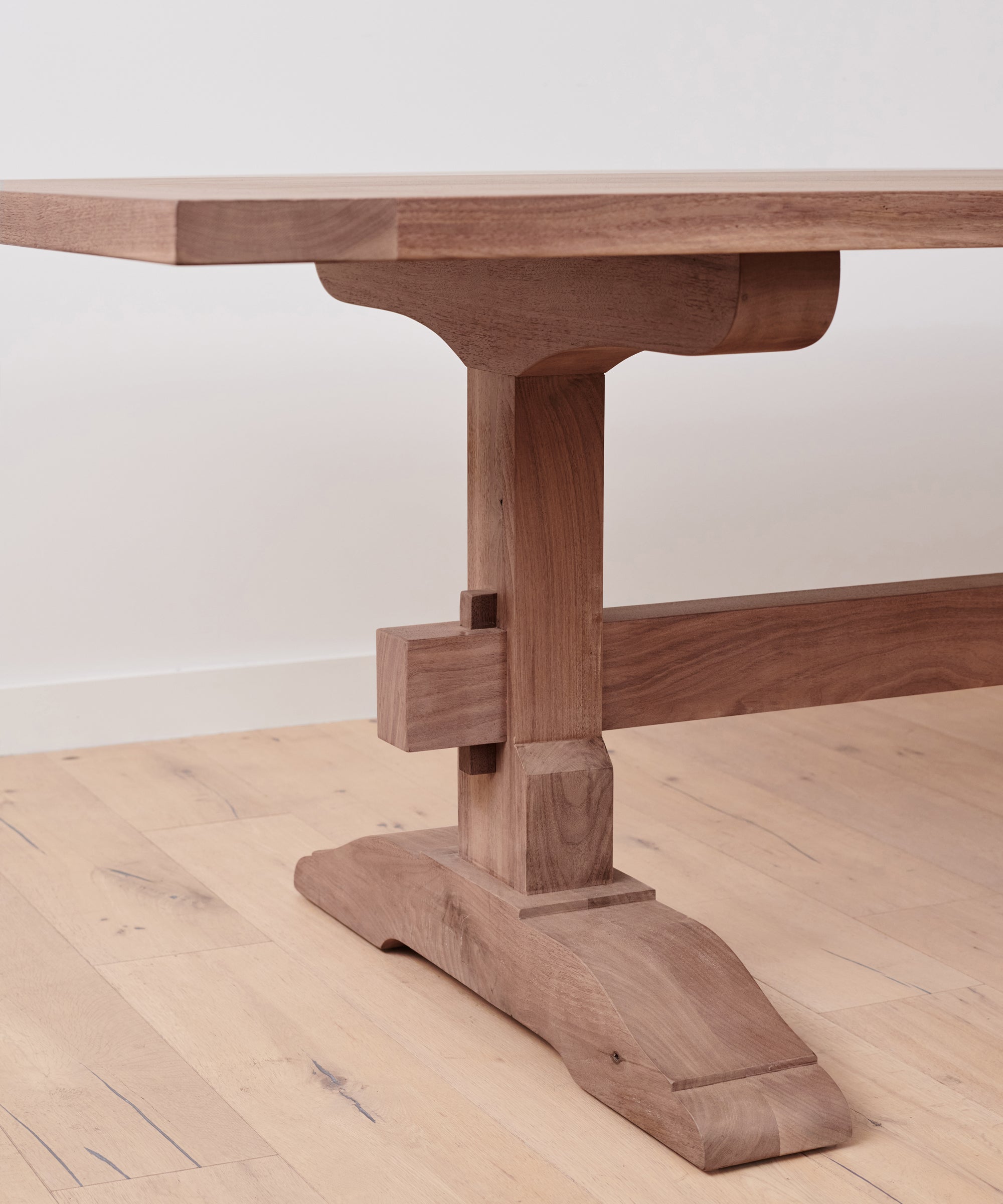 Jenni Kayne Trestle Dining Table in Walnut Size 72