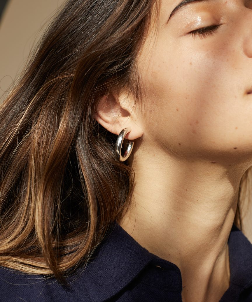 SOPHIE BUHAI SMALL EVERYDAY HOOPS-