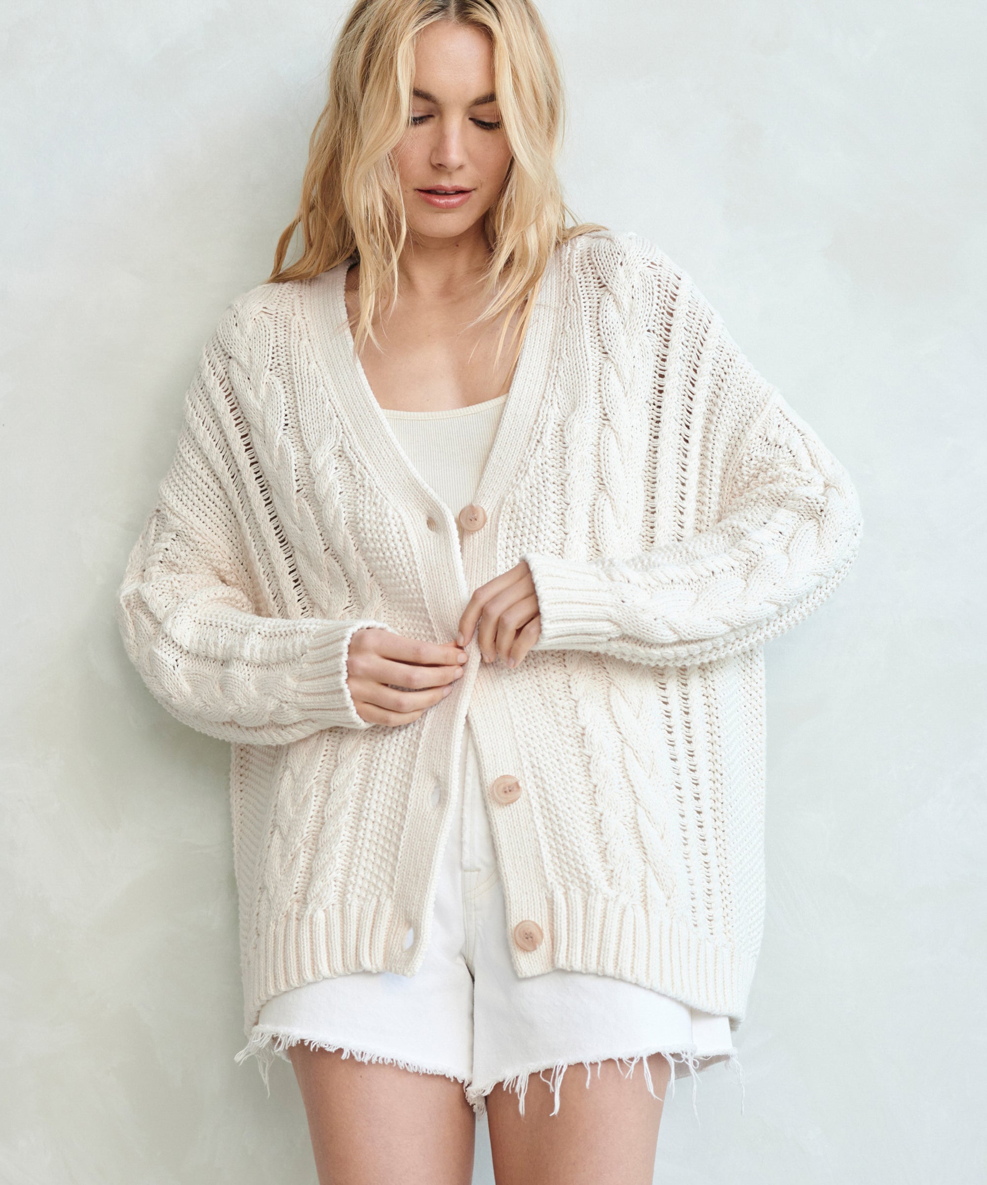Bulky Cable Cardigan