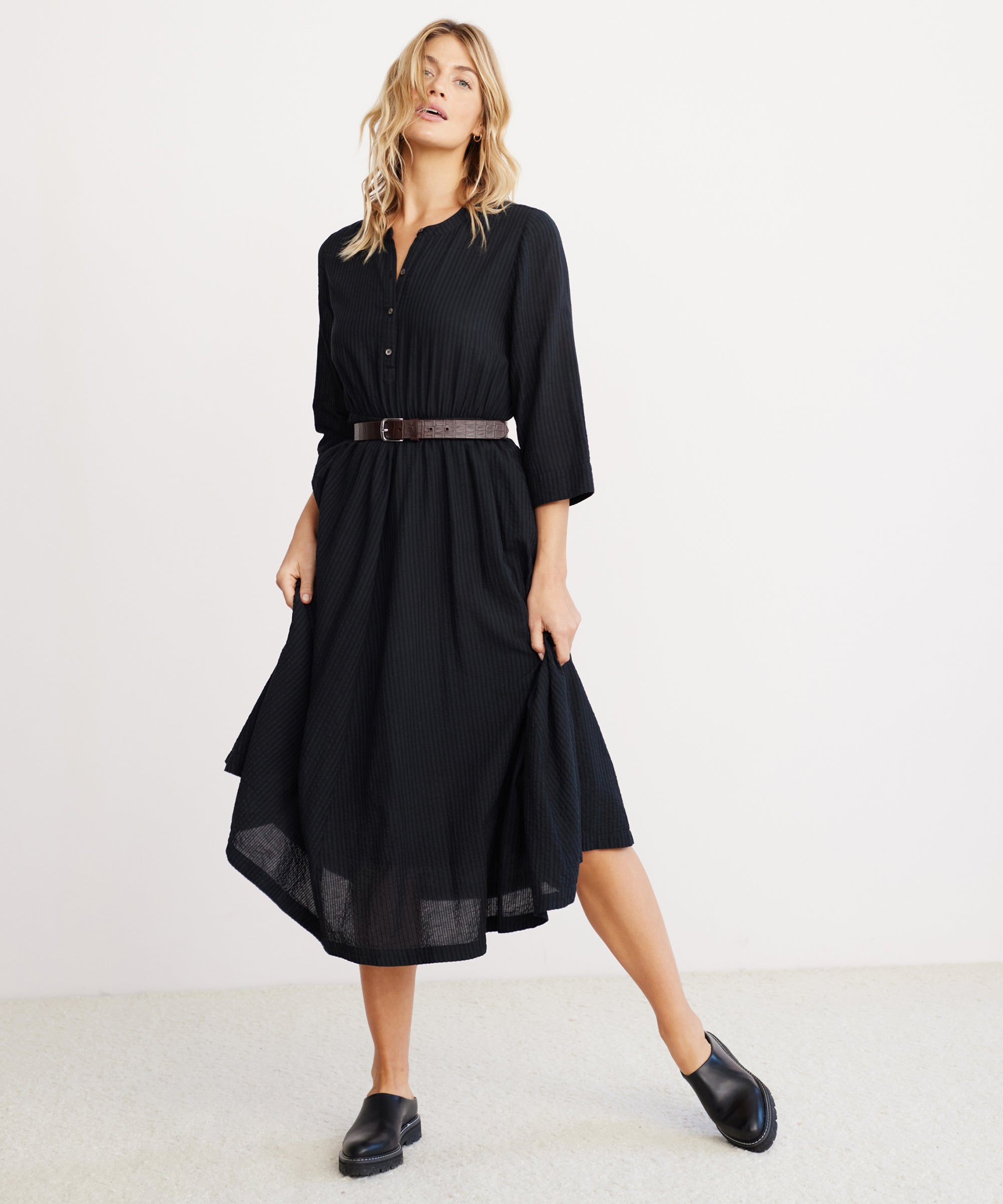 Seersucker Shirt Dress – Jenni Kayne