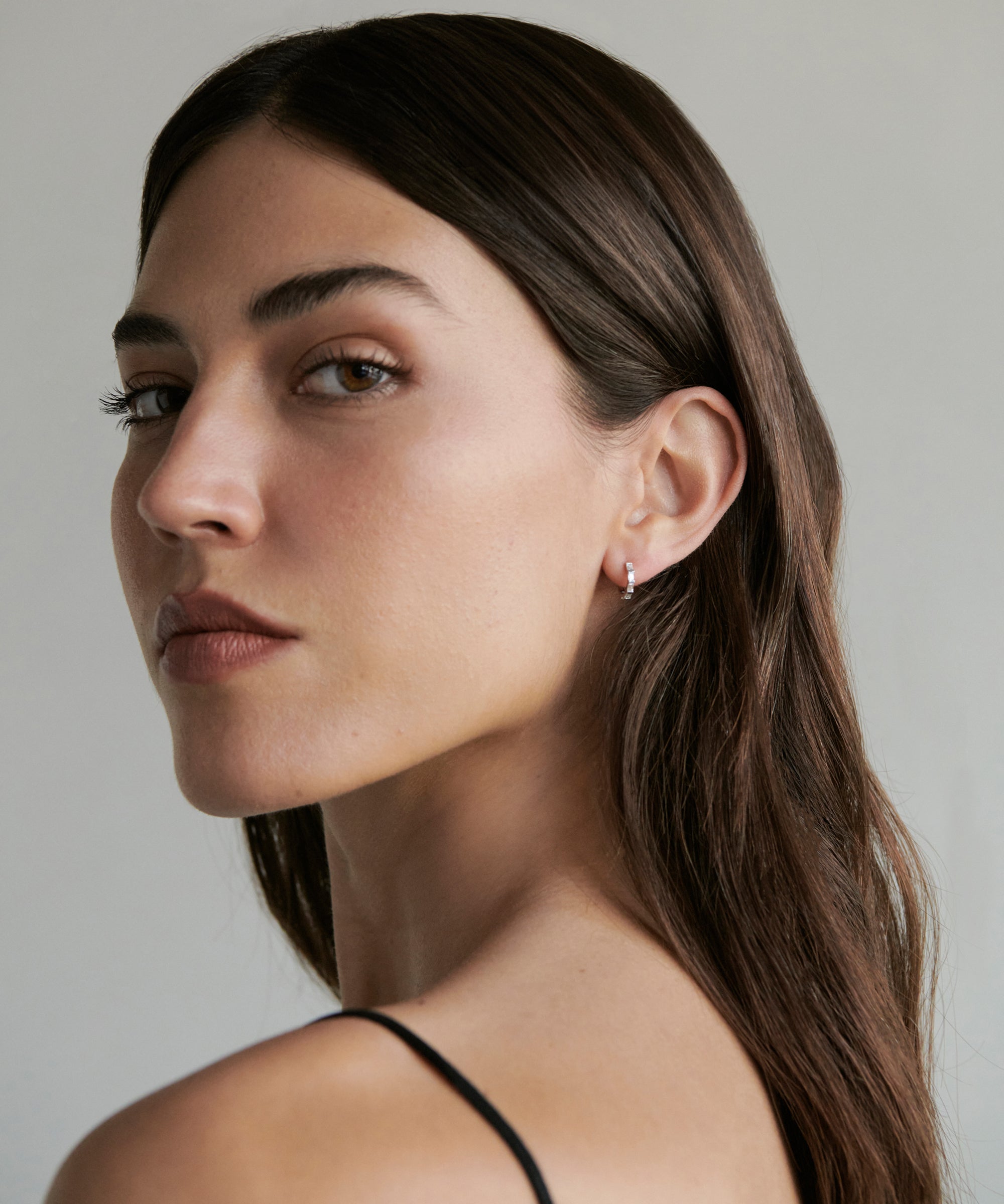 Merit Baguette Hoops