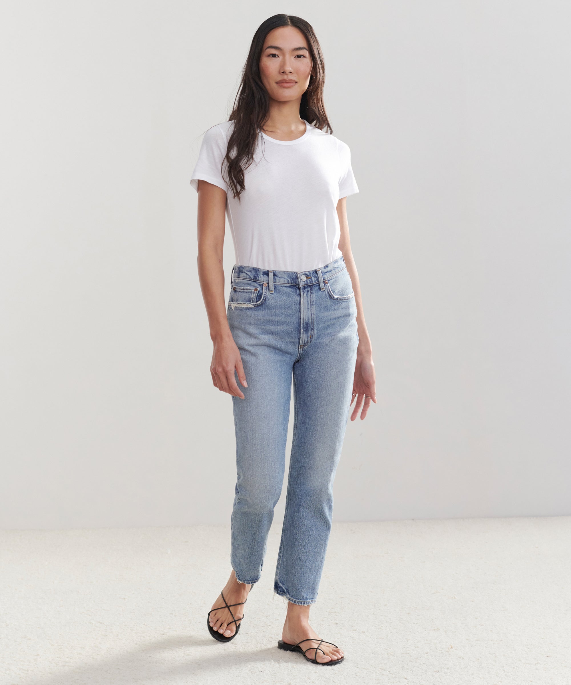 High Rise Stovepipe Jean – Jenni Kayne