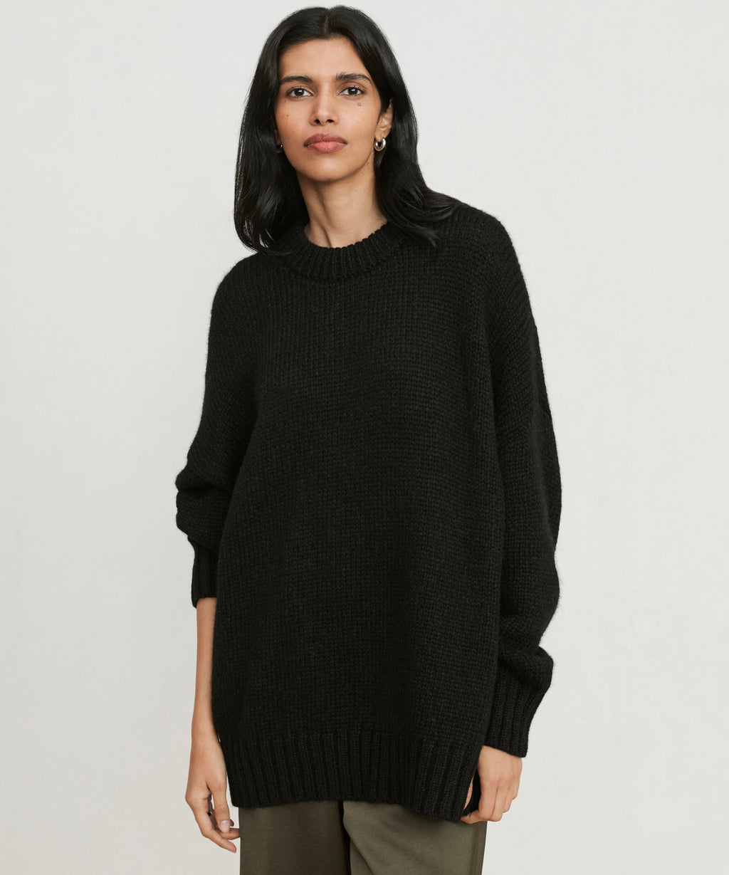 Alpaca Cocoon Crewneck – Jenni Kayne