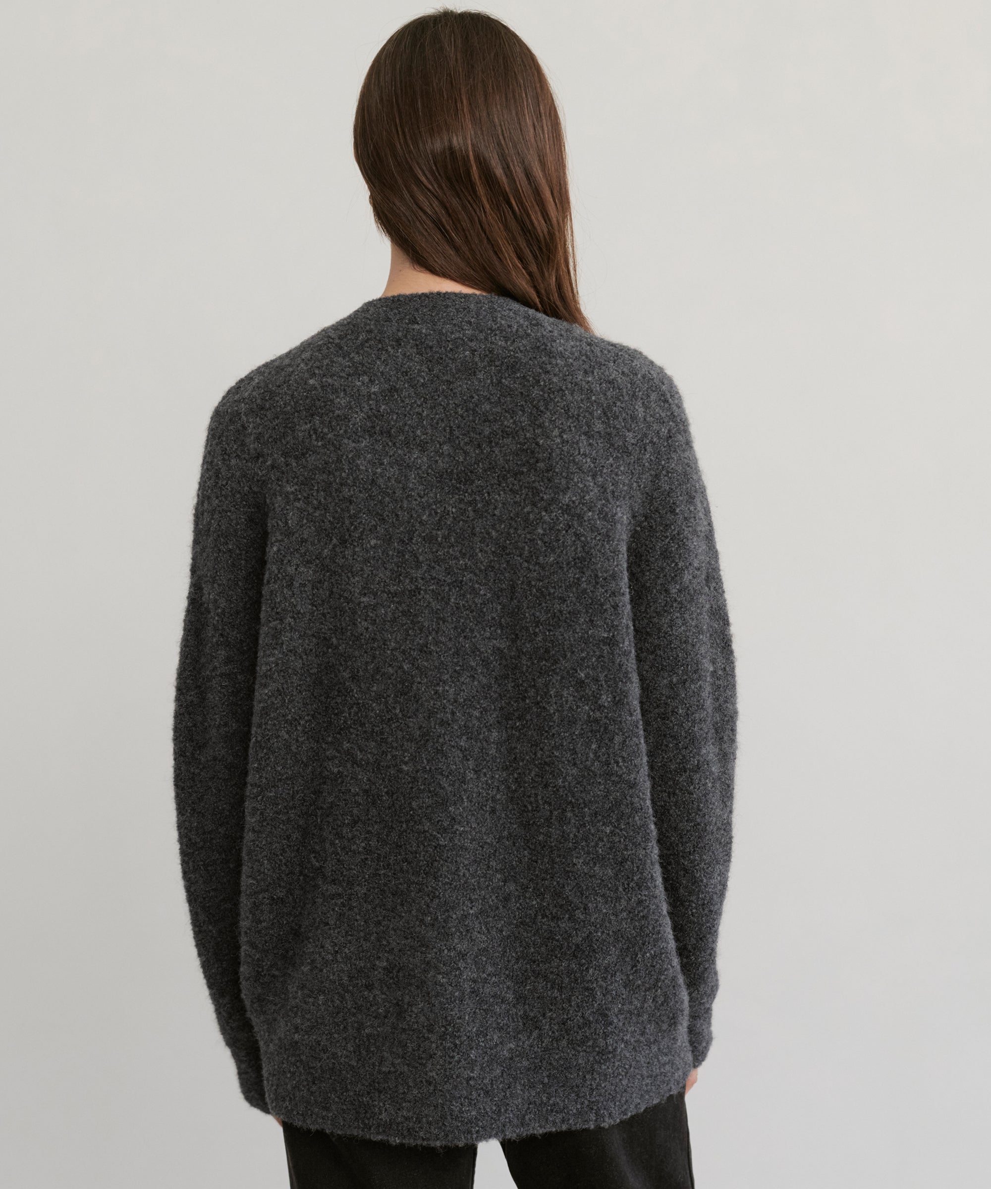 Boucle Cocoon Cardigan