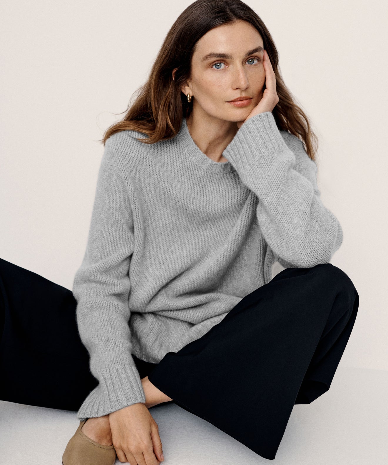 Cashmere Amelia Crewneck