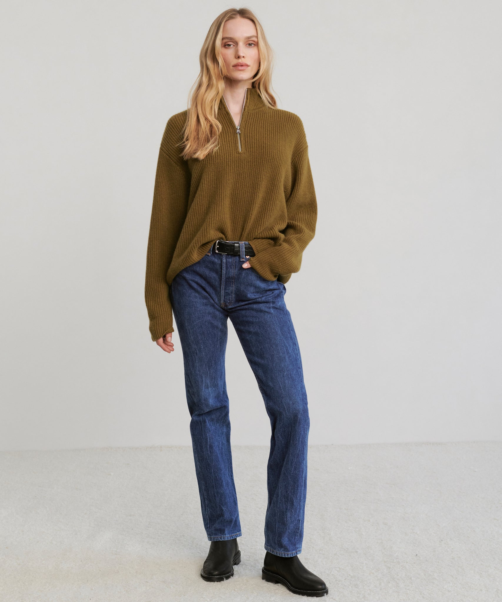 Cashmere Half Zip – Jenni Kayne