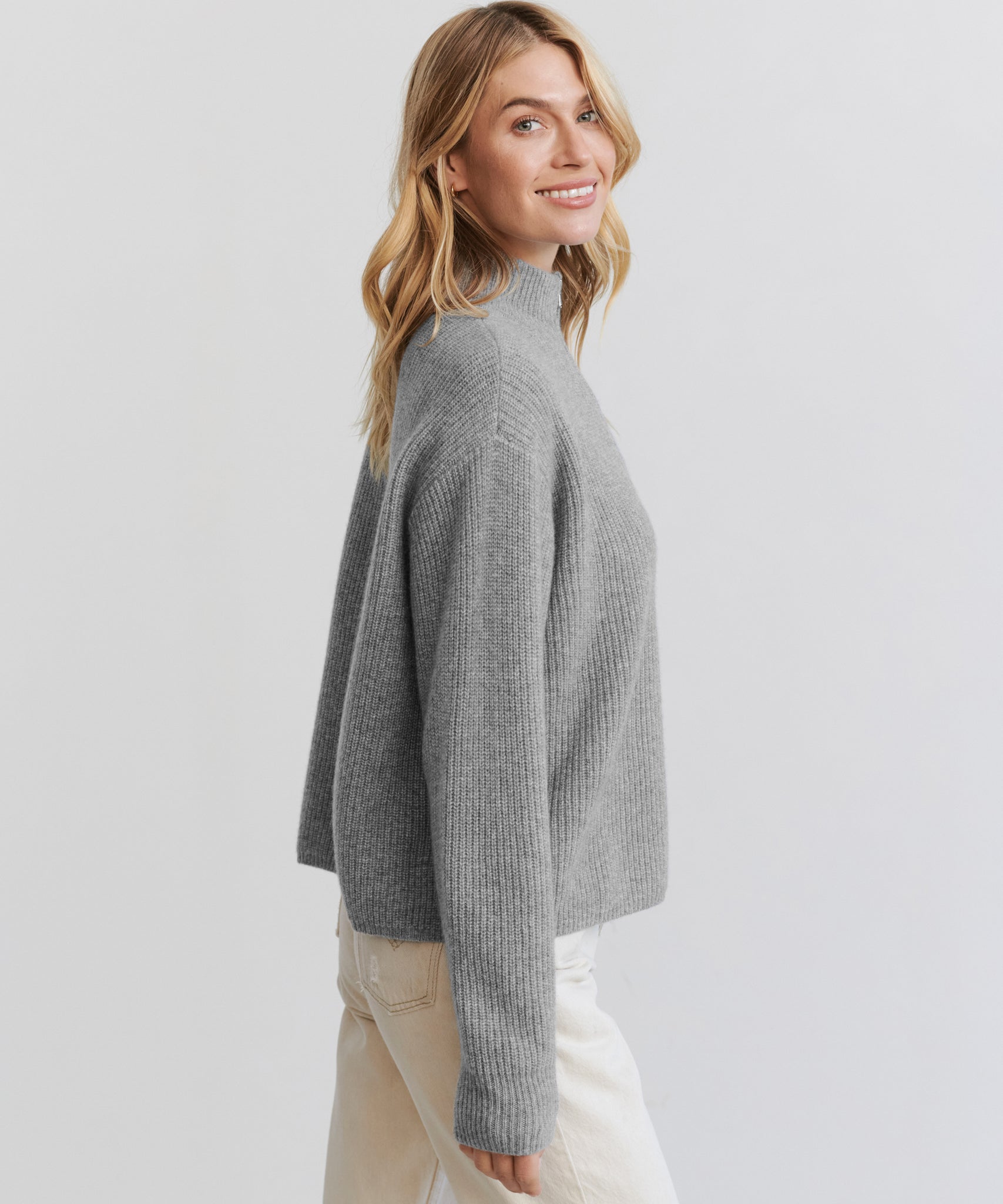 Cashmere Half Zip – Jenni Kayne