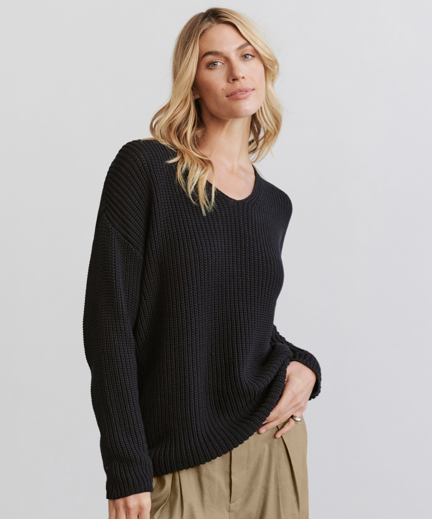 Cotton Cabin Sweater – Jenni Kayne