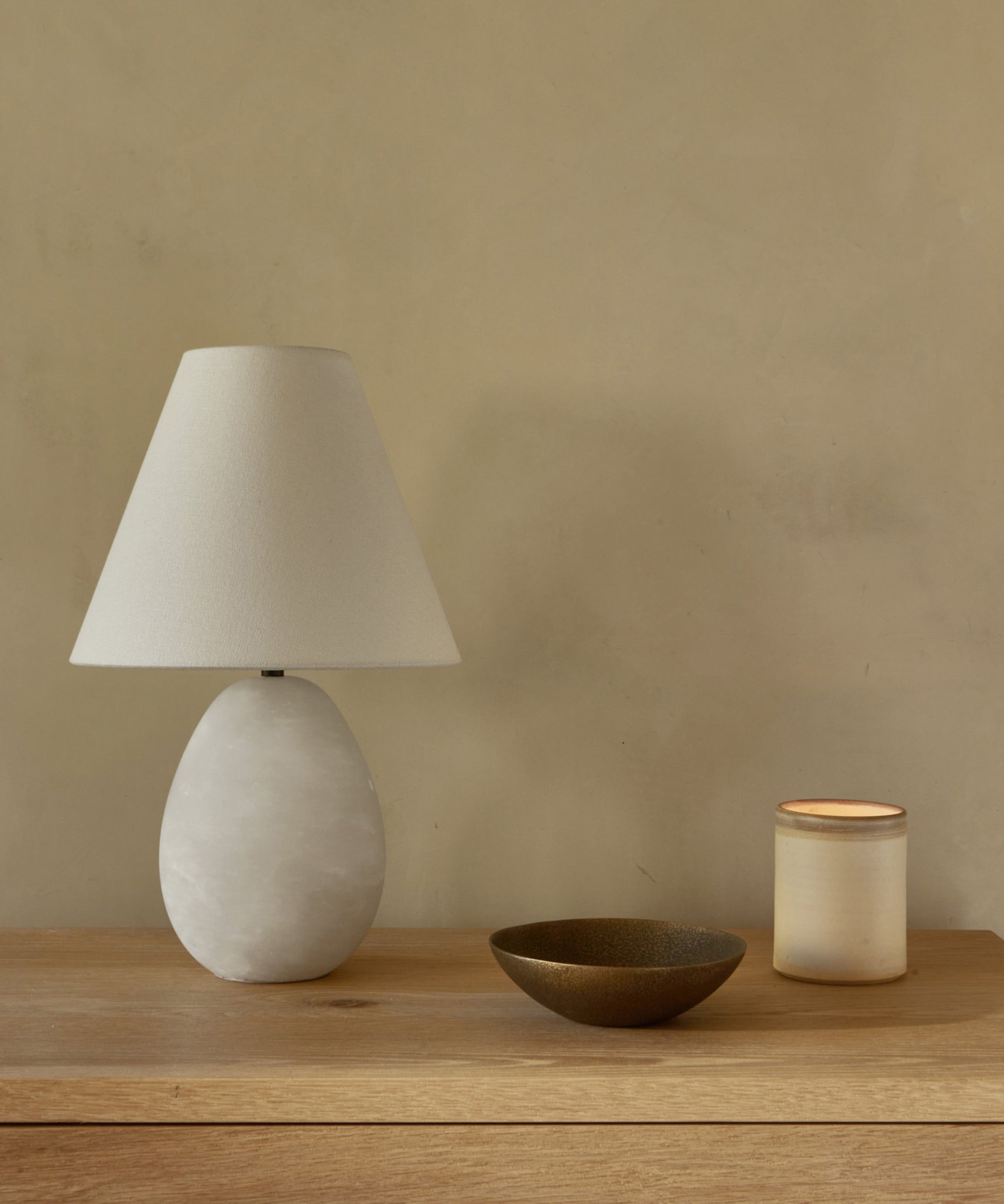 Droplet Alabaster Table Lamp – Jenni Kayne