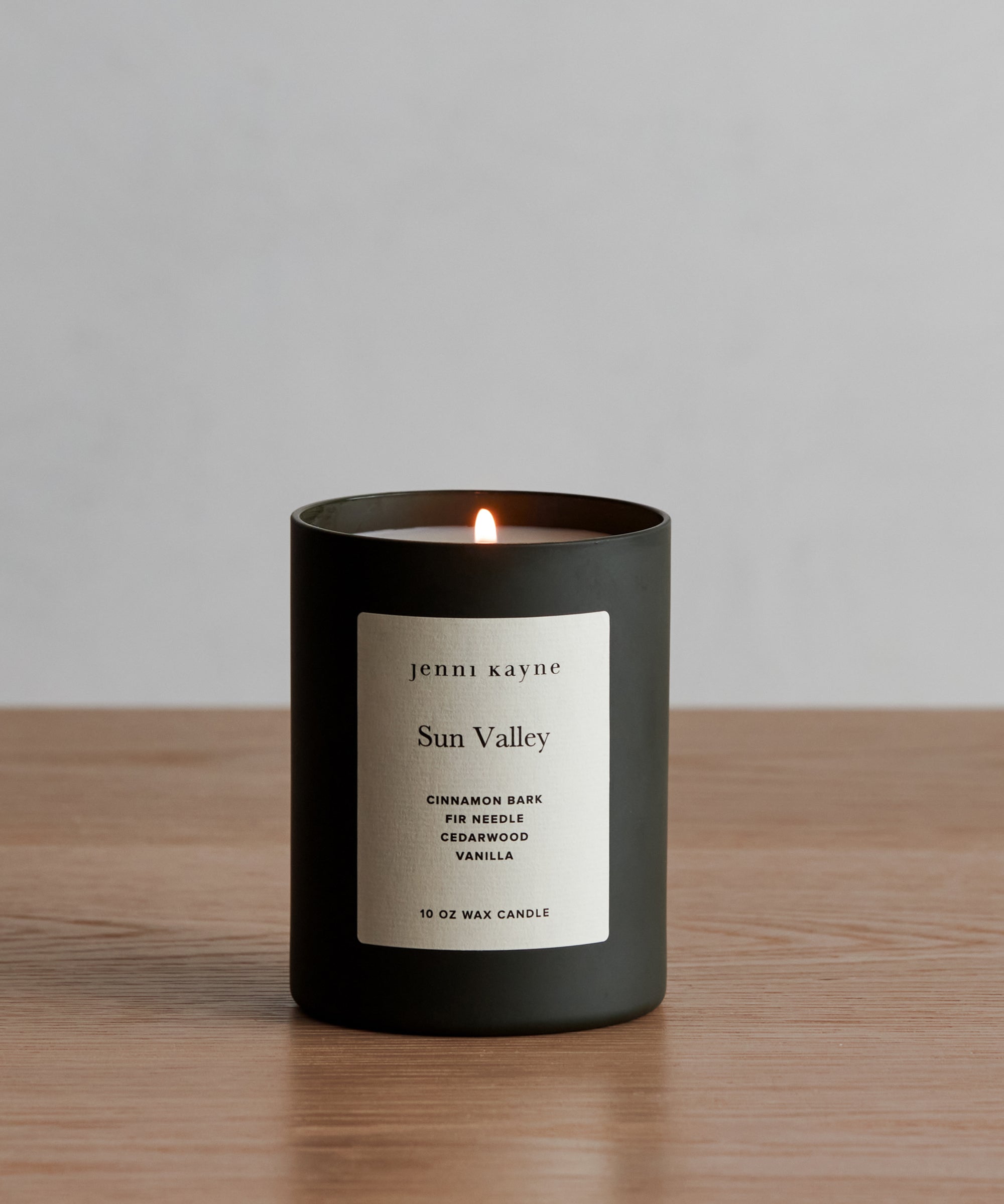 Sun Valley Glass Candle