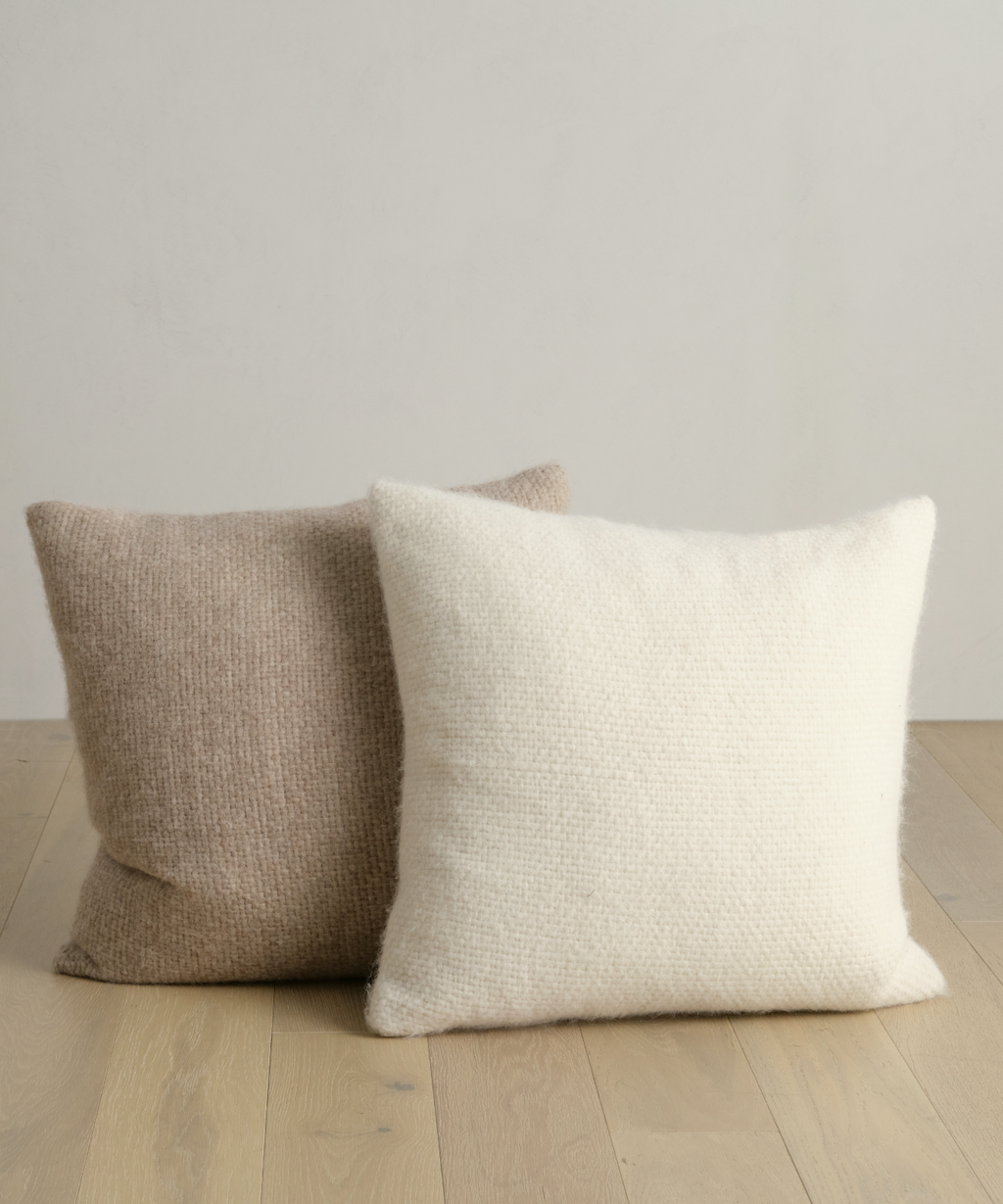 100% Alpaca shops Wool, Handwoven Pillow