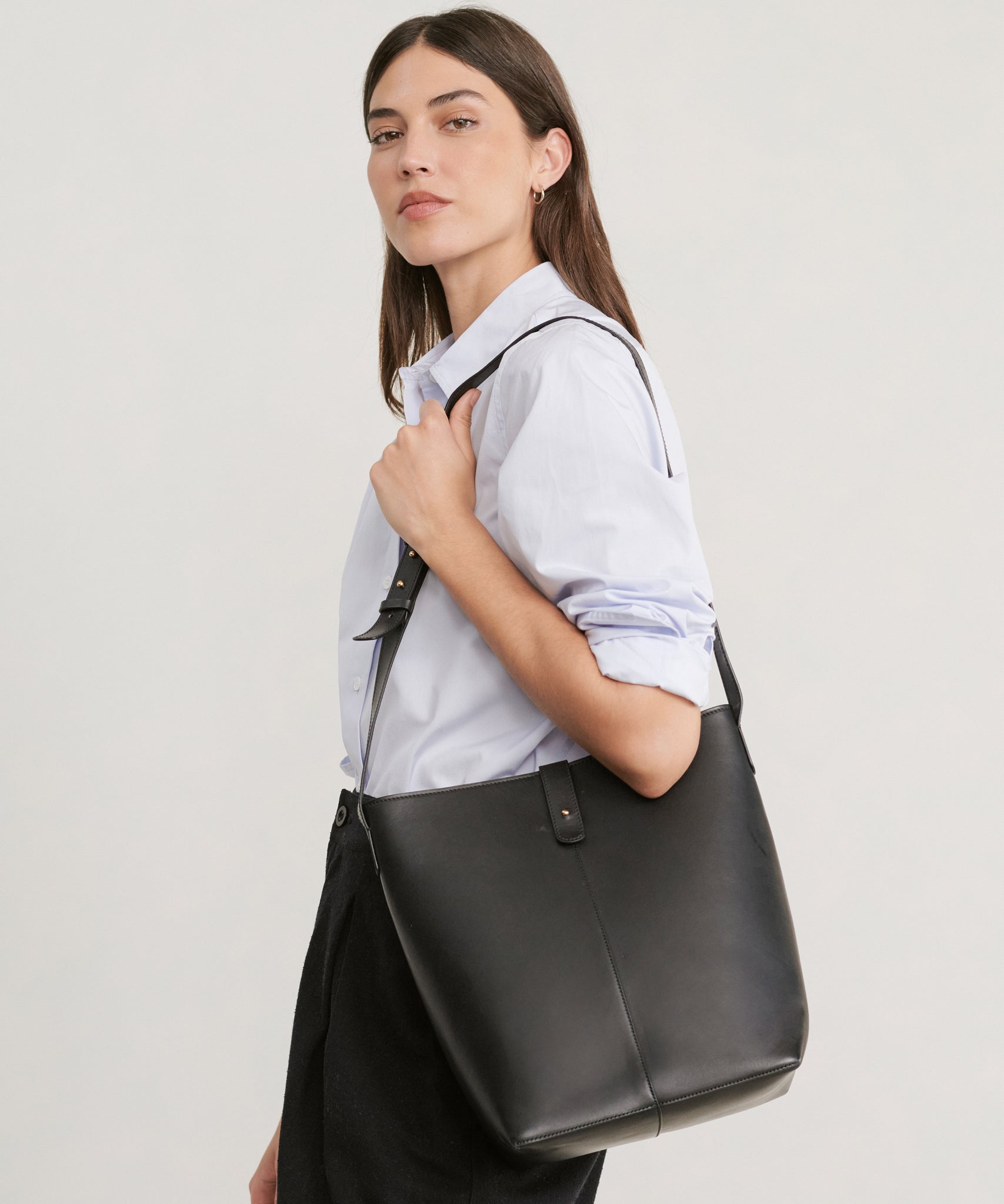 Leather Bucket Bag – Jenni Kayne