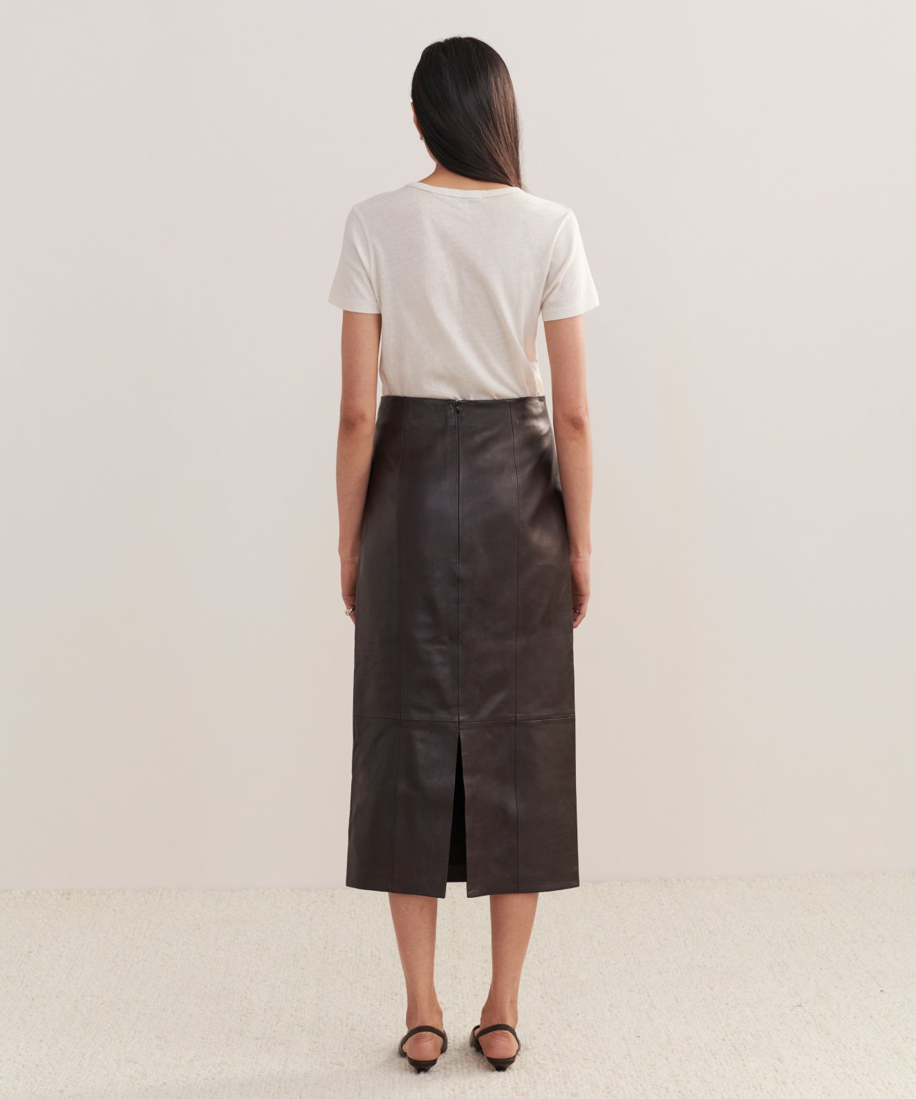 Leather Sienna Skirt