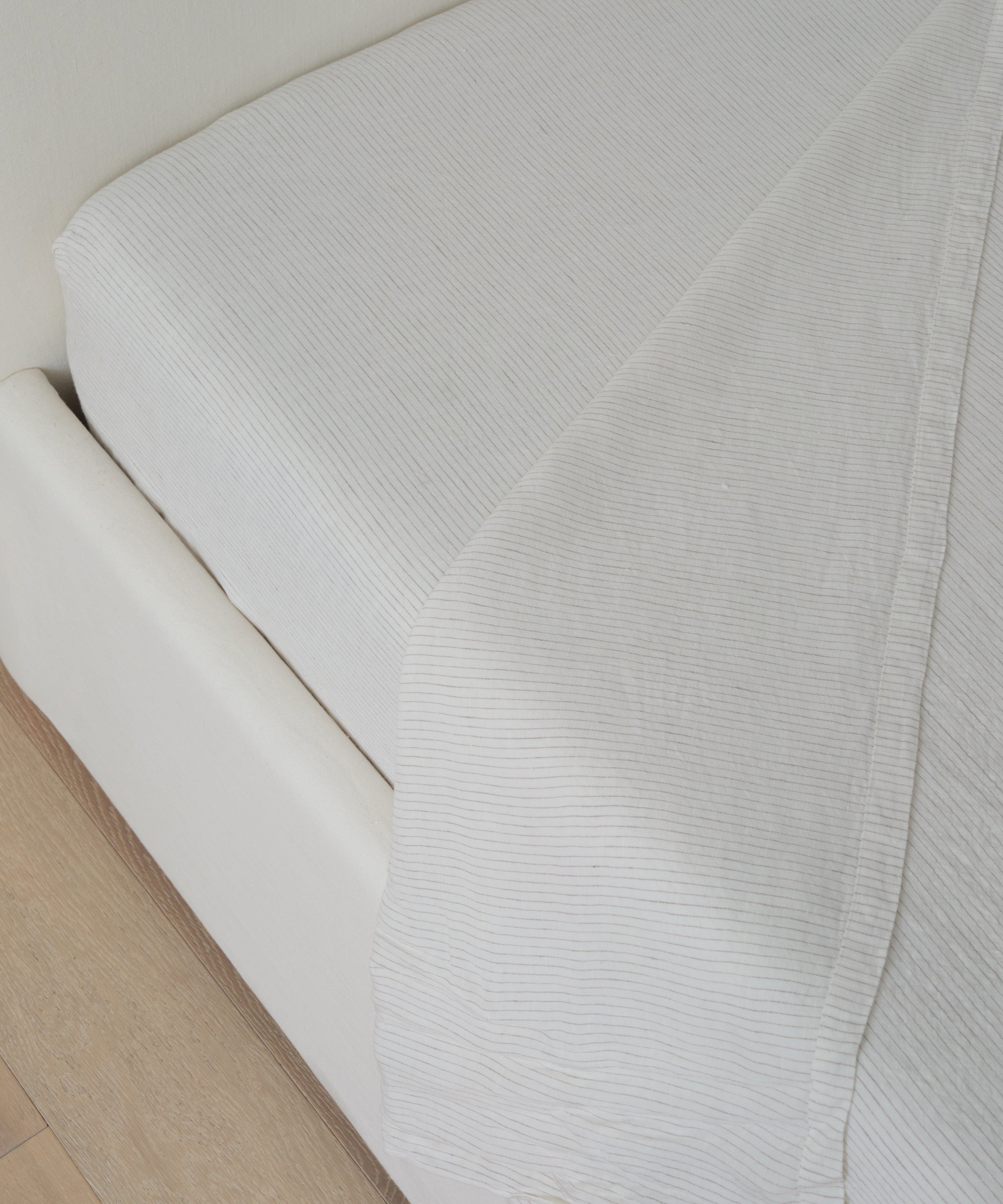 Dusk Linen Fitted Sheet