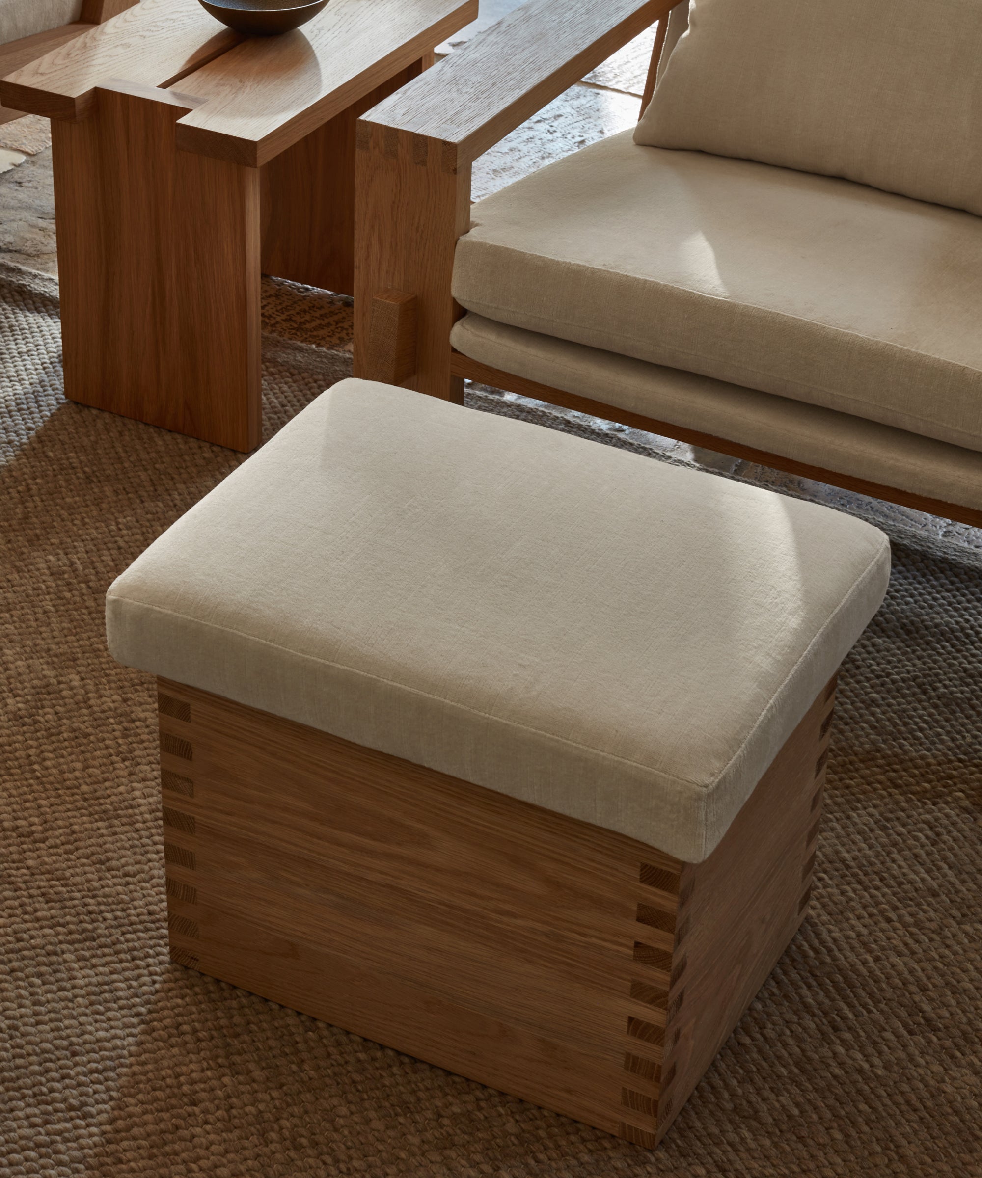 Malibu Upholstered Stool