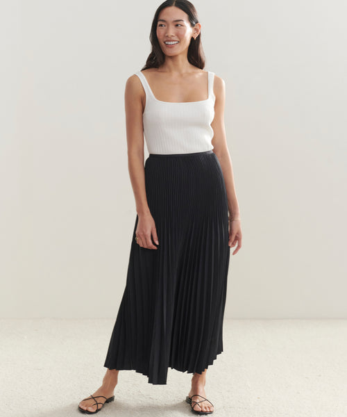 Black Pleated Skirt (3098473)