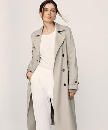 Lindbergh Tan Trench Coat outlet