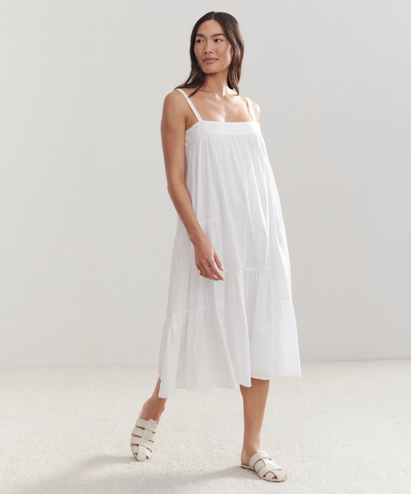 Seersucker Summer Dress – Jenni Kayne