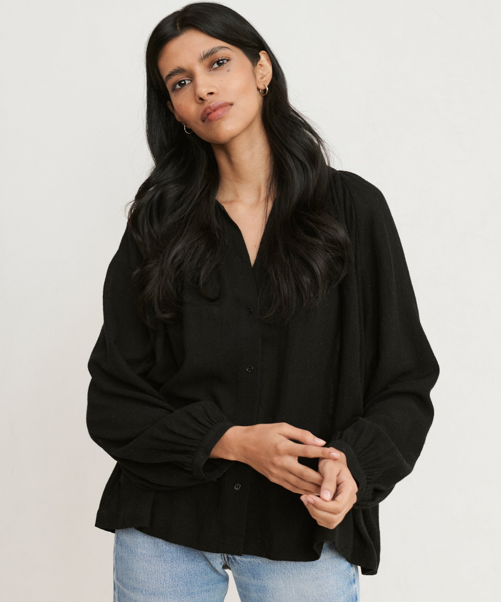 Long-Sleeve Willow Blouse – Jenni Kayne