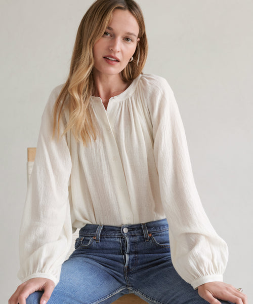 Long-Sleeve Willow Blouse – Jenni Kayne