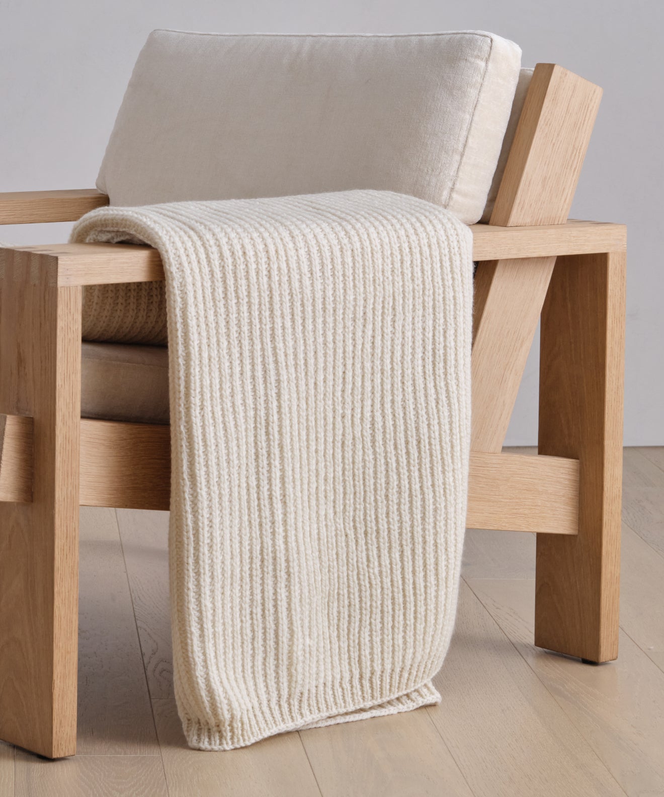 Wool Fisherman Throw