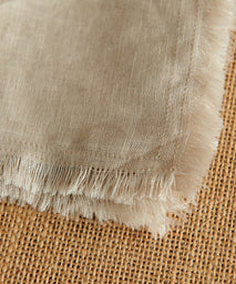 Frayed Edge Napkin [colour options available] - Canvas n' Decor USA