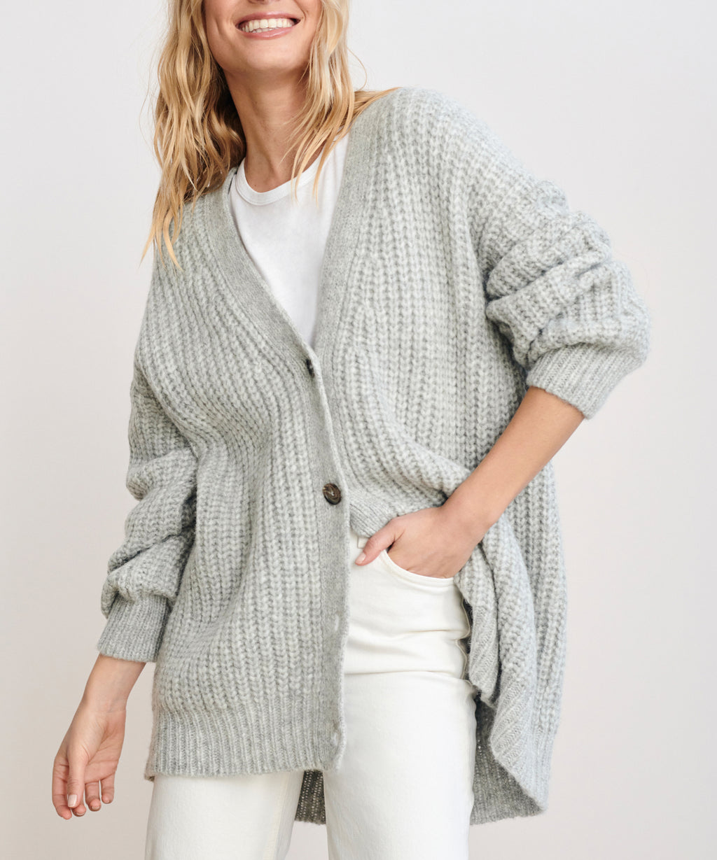Olisse touch of alpaca chunky knit cardigan, InWear, Shop Women's  Cardigans