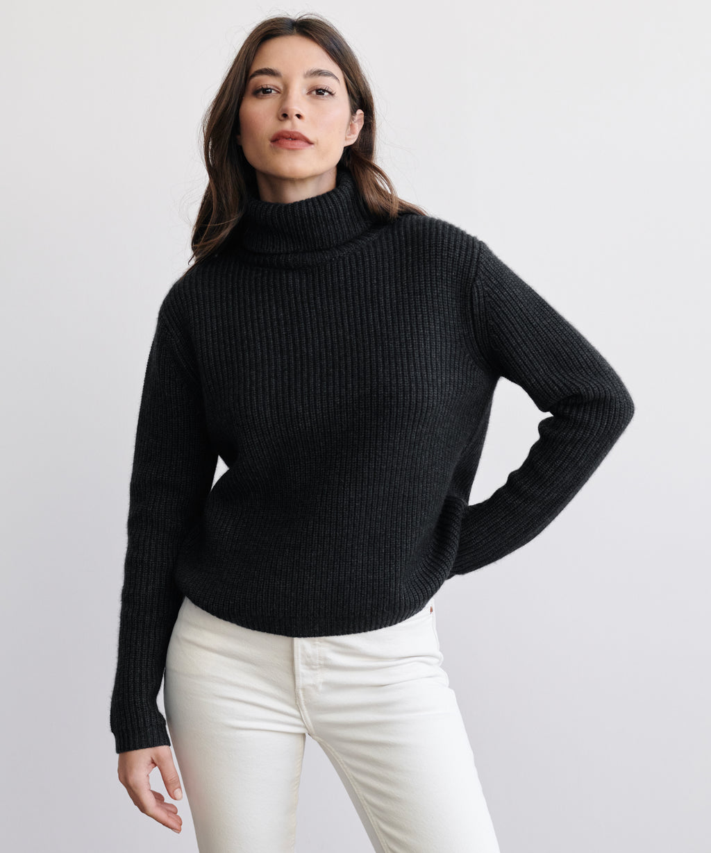 Cropped Turtleneck – Jenni Kayne