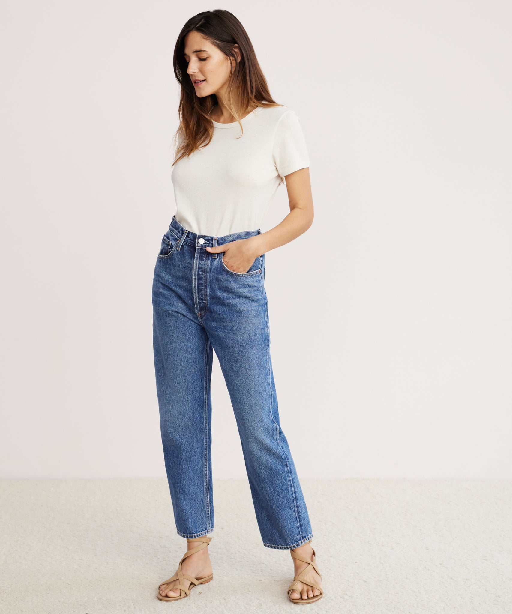 90's Crop Jean – Jenni Kayne