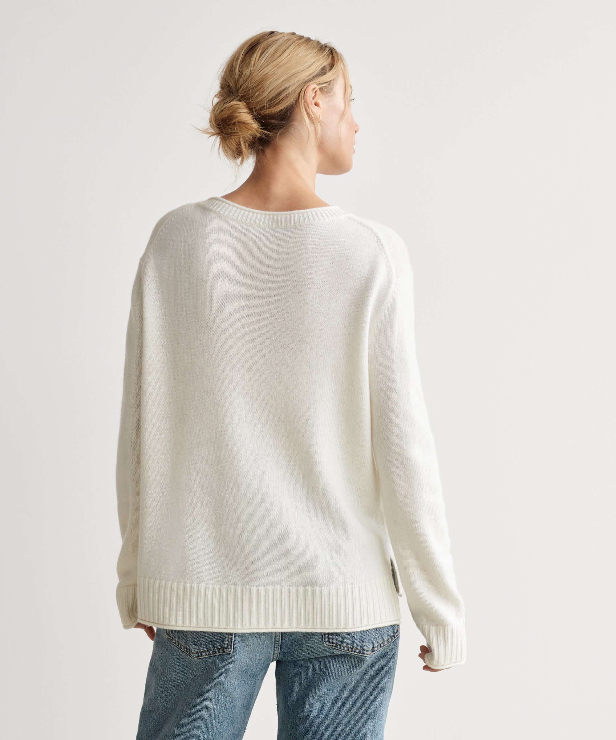 Jenny Kanye outlet Everyday Wool/Cashmere Blend Sweater