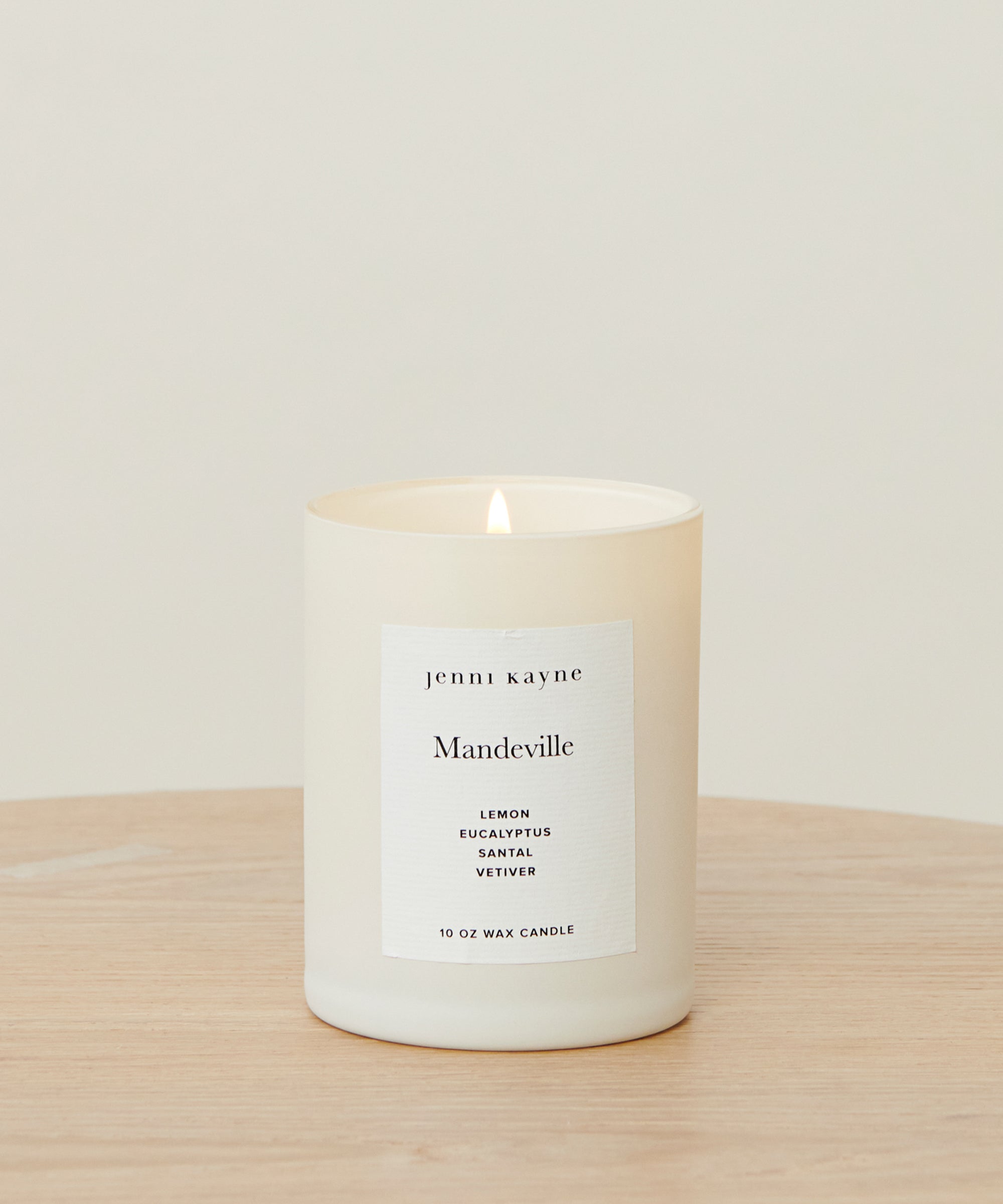 Mandeville Glass Candle