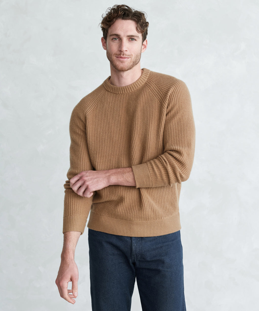 Mens 2025 camel sweater