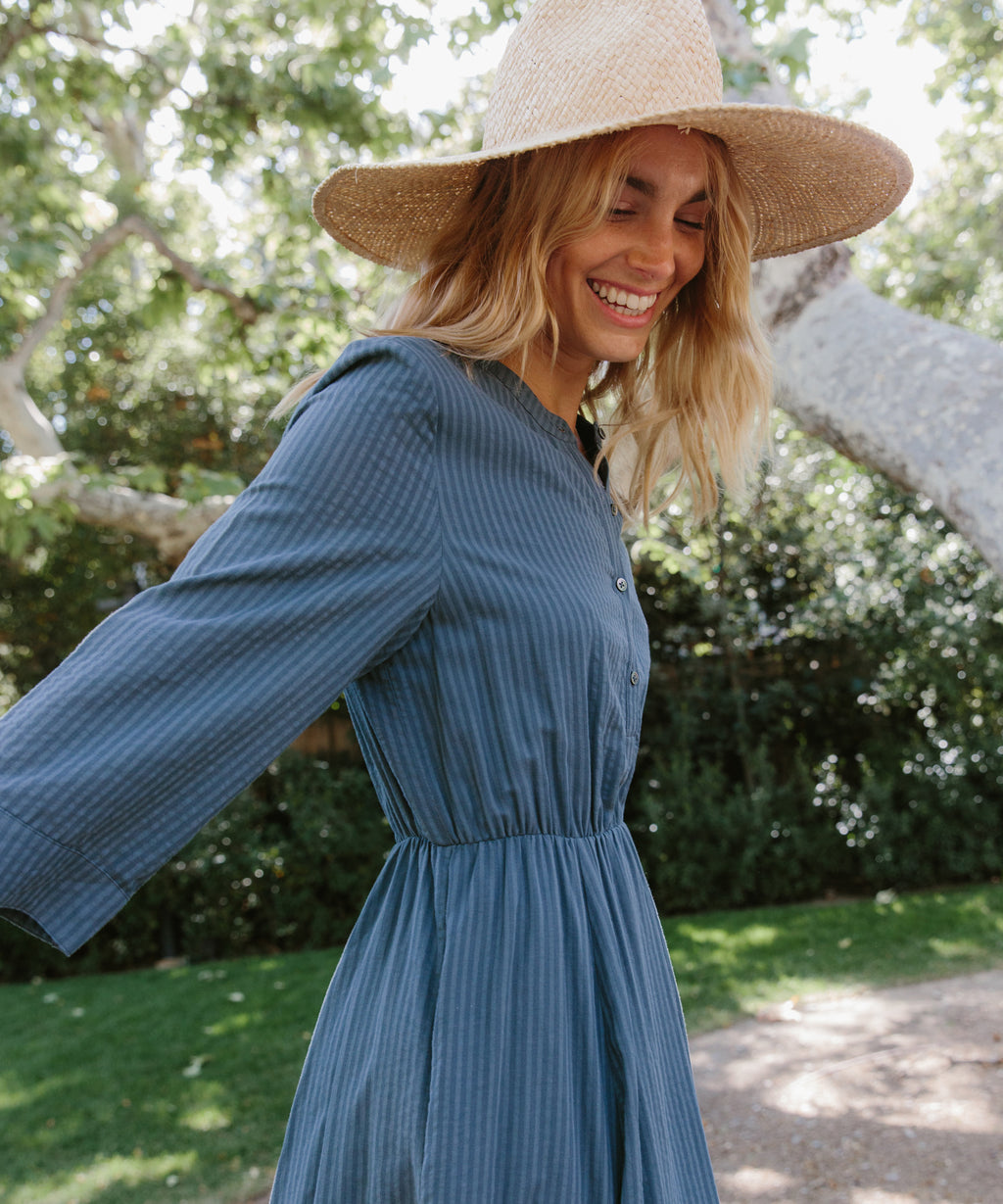 Seersucker shirt dress online